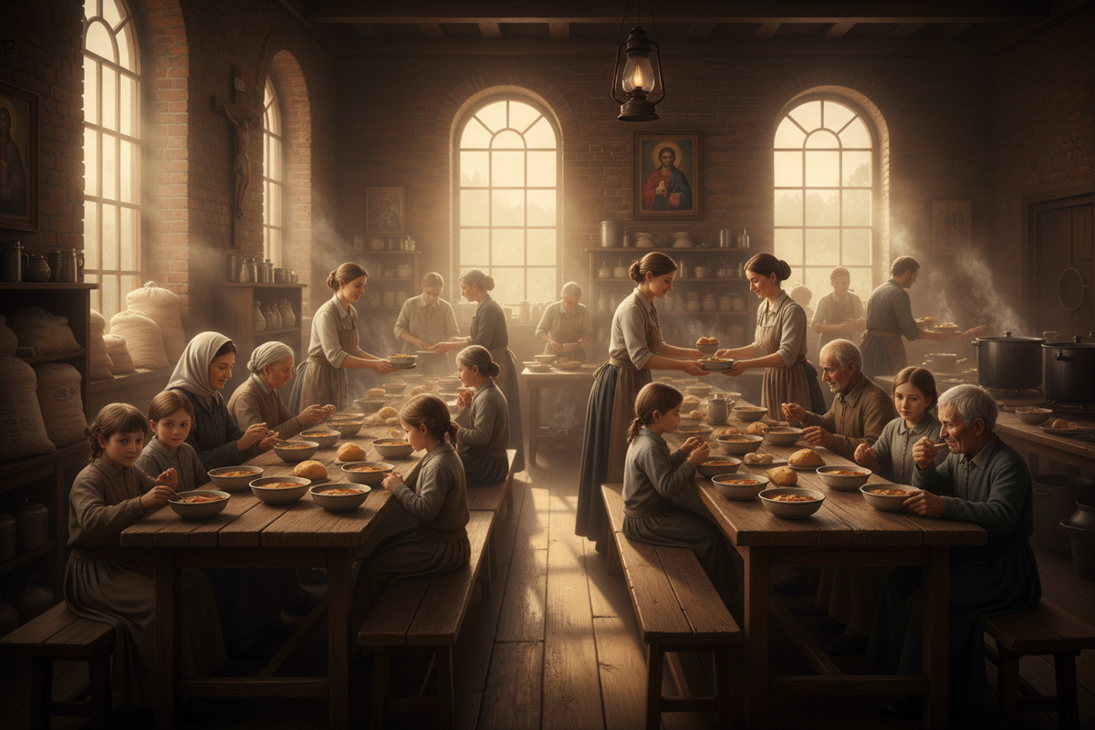 Wing 2 — Food & Nutrition Wing — No One Goes Hungry at a Center of Mercy — Exegesis Biblica
