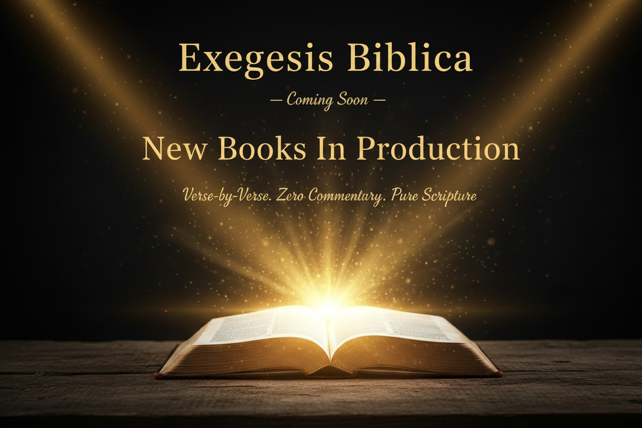 Coming Soon — Exegesis Biblica