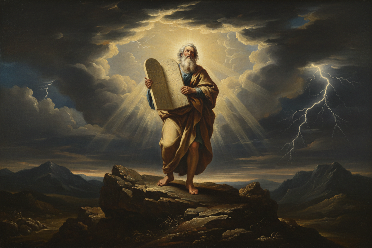 Moses Ten Commandments