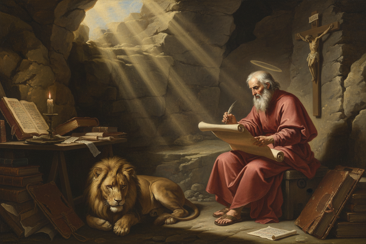 Saint Jerome Banner